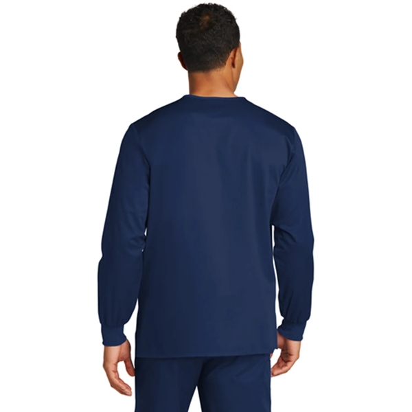 WonderWink® Unisex WorkFlex™ Snap-Front Scrub Jacket - WonderWink® Unisex WorkFlex™ Snap-Front Scrub Jacket - Image 1 of 10