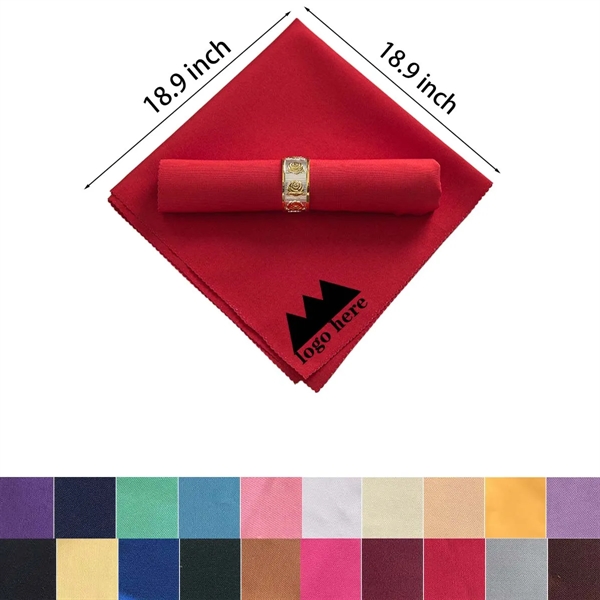 Hotel Restaurant Solid Color Beverage Napkins - Hotel Restaurant Solid Color Beverage Napkins - Image 0 of 1