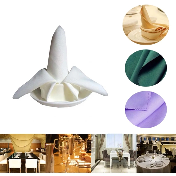 Hotel Restaurant Solid Color Beverage Napkins - Hotel Restaurant Solid Color Beverage Napkins - Image 1 of 1