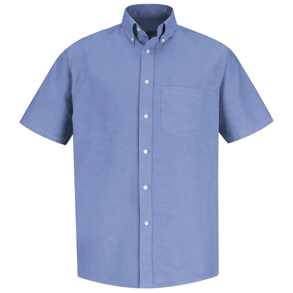 Red Kap® Short Sleeve Executive Oxford Dress Shirt - Red Kap® Short Sleeve Executive Oxford Dress Shirt - Image 4 of 5