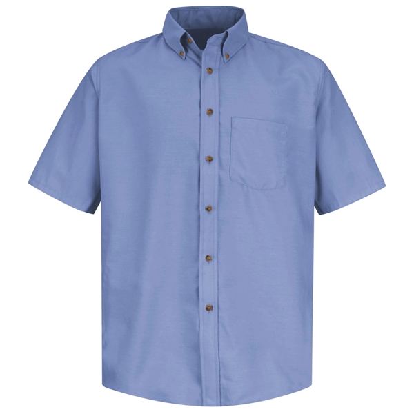 Red Kap® Men's Short Sleeve Poplin Dress Shirt - Red Kap® Men's Short Sleeve Poplin Dress Shirt - Image 0 of 8