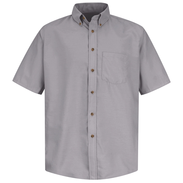 Red Kap® Men's Short Sleeve Poplin Dress Shirt - Red Kap® Men's Short Sleeve Poplin Dress Shirt - Image 2 of 8