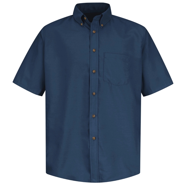 Red Kap® Men's Short Sleeve Poplin Dress Shirt - Red Kap® Men's Short Sleeve Poplin Dress Shirt - Image 3 of 8