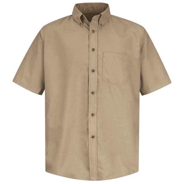 Red Kap® Men's Short Sleeve Poplin Dress Shirt - Red Kap® Men's Short Sleeve Poplin Dress Shirt - Image 5 of 8