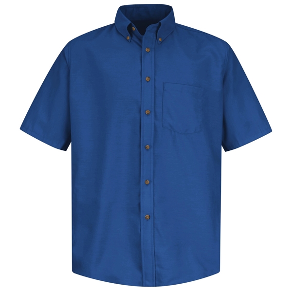 Red Kap® Men's Short Sleeve Poplin Dress Shirt - Red Kap® Men's Short Sleeve Poplin Dress Shirt - Image 6 of 8