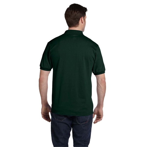 Hanes Adult EcoSmart® Jersey Knit Polo - Hanes Adult EcoSmart® Jersey Knit Polo - Image 11 of 88