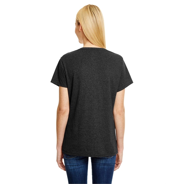 Hanes Ladies' Perfect-T Triblend V-Neck T-shirt - Hanes Ladies' Perfect-T Triblend V-Neck T-shirt - Image 2 of 63