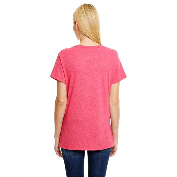 Hanes Ladies' Perfect-T Triblend V-Neck T-shirt - Hanes Ladies' Perfect-T Triblend V-Neck T-shirt - Image 16 of 63