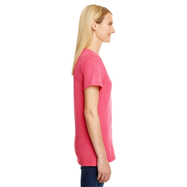 Hanes Ladies' Perfect-T Triblend V-Neck T-shirt - Hanes Ladies' Perfect-T Triblend V-Neck T-shirt - Image 17 of 63