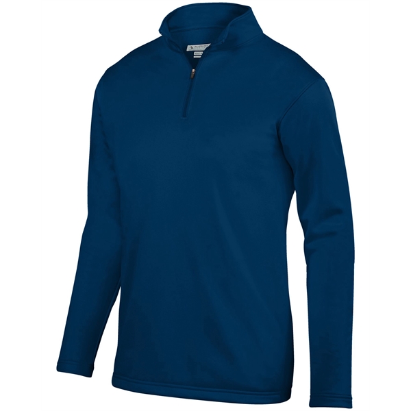 Augusta Sportswear Adult Wicking Fleece Quarter-Zip Pullover - Augusta Sportswear Adult Wicking Fleece Quarter-Zip Pullover - Image 9 of 39