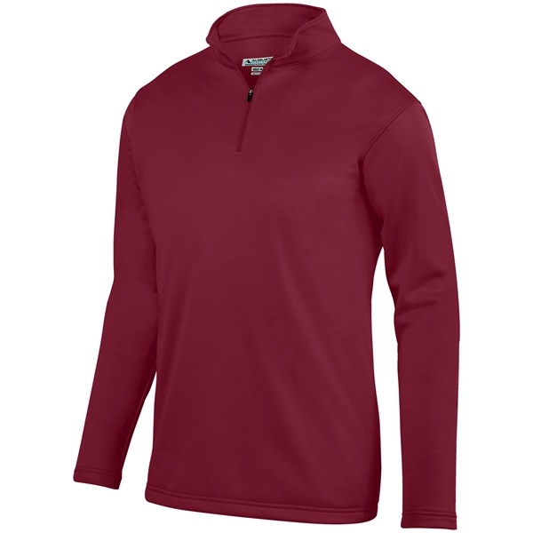 Augusta Sportswear Adult Wicking Fleece Quarter-Zip Pullover - Augusta Sportswear Adult Wicking Fleece Quarter-Zip Pullover - Image 20 of 39