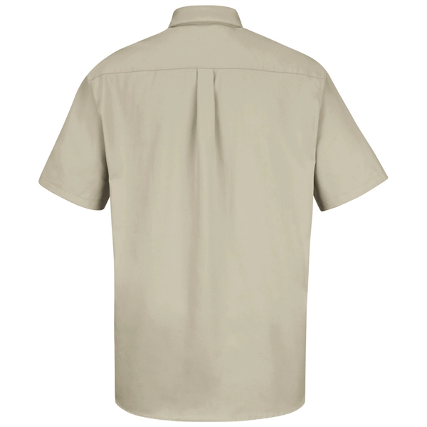 Red Kap® Men's Short Sleeve Cotton Contrast Dress Shirt - Red Kap® Men's Short Sleeve Cotton Contrast Dress Shirt - Image 3 of 3