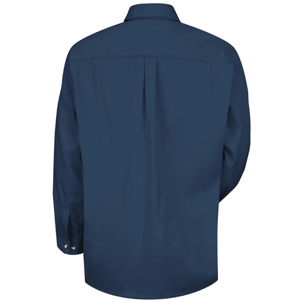 Red Kap® Men's Long Sleeve Cotton Contrast Dress Shirt - Red Kap® Men's Long Sleeve Cotton Contrast Dress Shirt - Image 1 of 3