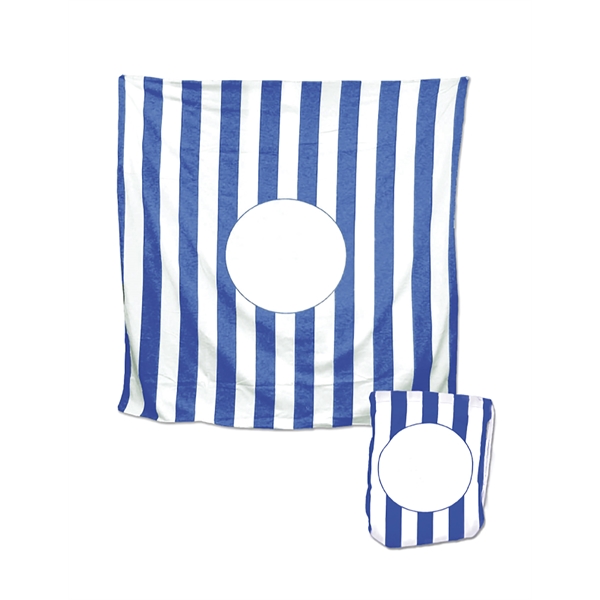 Beach Blanket Tote with Sand Stakes - Beach Blanket Tote with Sand Stakes - Image 3 of 5