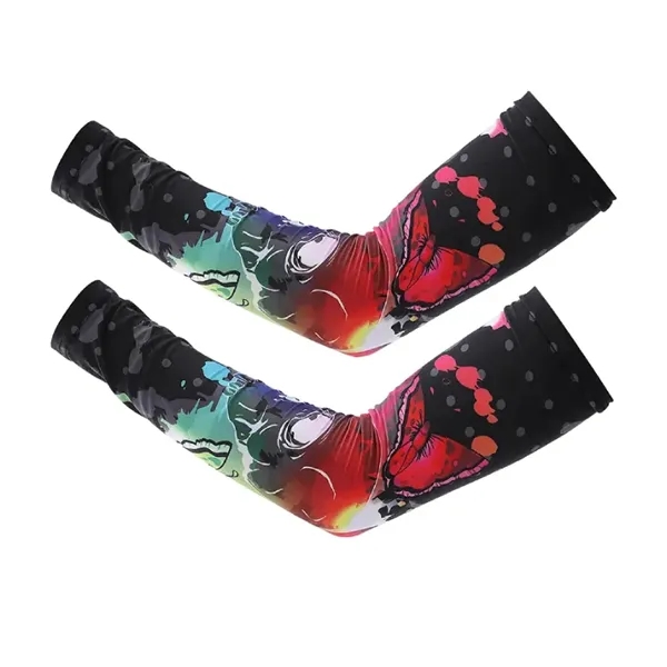 Cycling Sports Cooling Arm Sleeve - Cycling Sports Cooling Arm Sleeve - Image 1 of 4