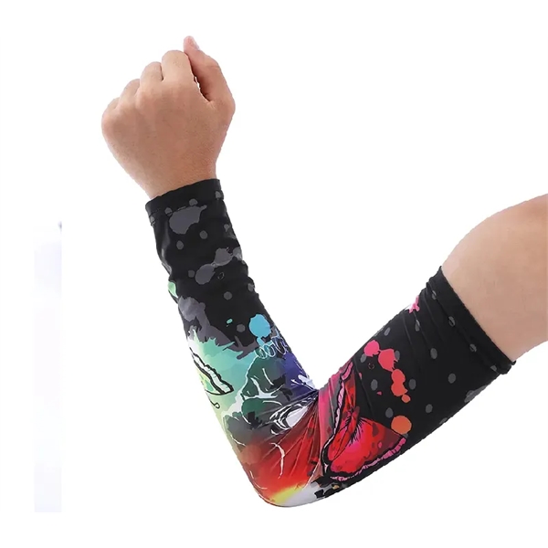 Cycling Sports Cooling Arm Sleeve - Cycling Sports Cooling Arm Sleeve - Image 3 of 4