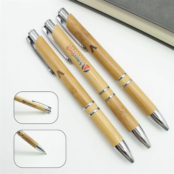 Bamboo Pen Eco Friendly Ballpen - Bamboo Pen Eco Friendly Ballpen - Image 0 of 3
