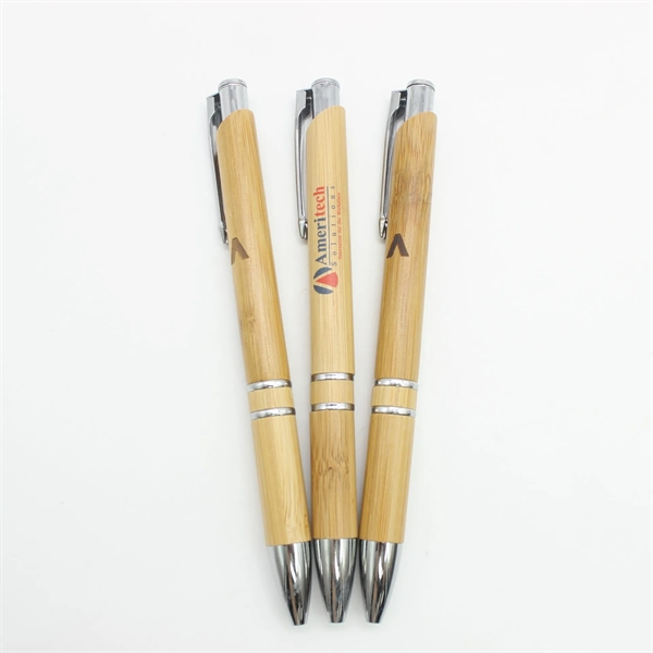 Bamboo Pen Eco Friendly Ballpen - Bamboo Pen Eco Friendly Ballpen - Image 2 of 3
