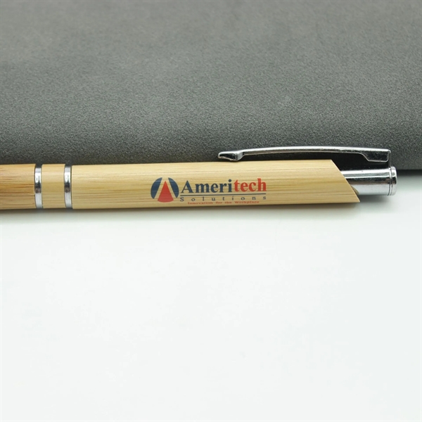 Bamboo Pen Eco Friendly Ballpen - Bamboo Pen Eco Friendly Ballpen - Image 3 of 3