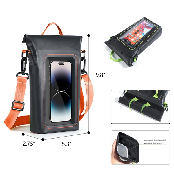 Waterproof Phone Pouch Bag - Waterproof Phone Pouch Bag - Image 3 of 3