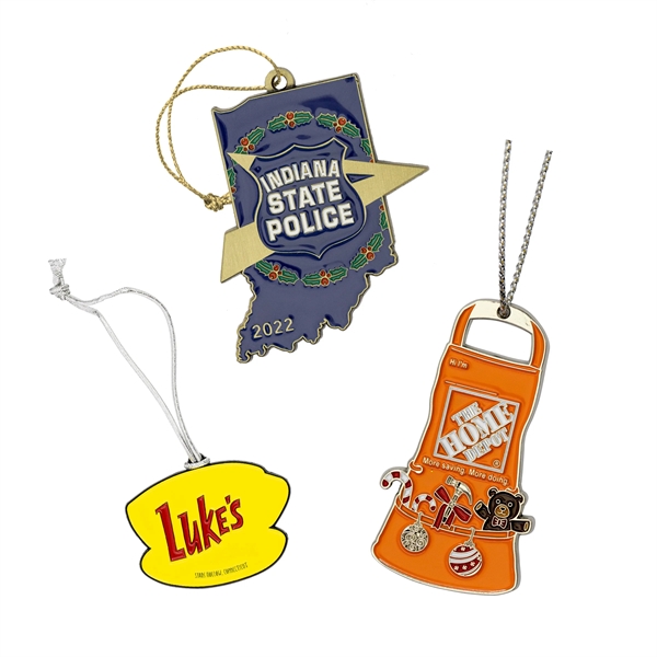 Custom Die Cast Holiday Ornaments - Custom Die Cast Holiday Ornaments - Image 32 of 38