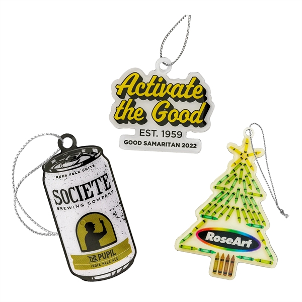 Custom Holiday Ornament Full Color Litho - Custom Holiday Ornament Full Color Litho - Image 5 of 7