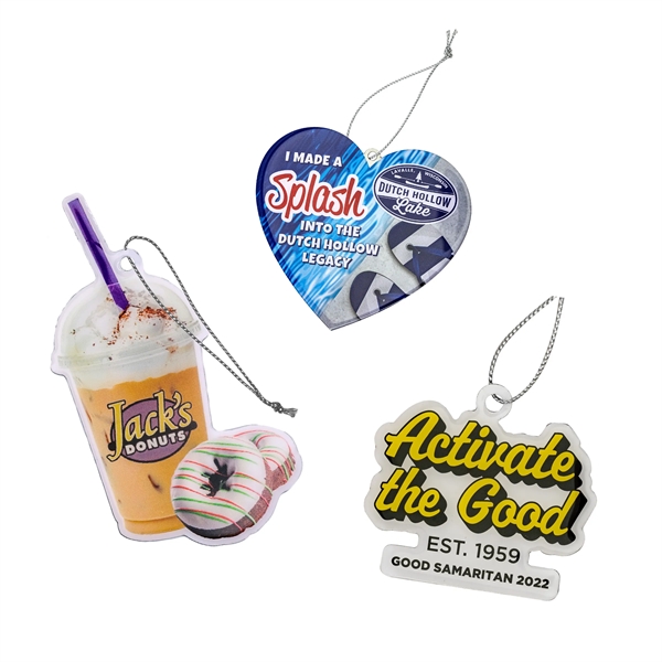 Custom Holiday Ornament Full Color Litho - Custom Holiday Ornament Full Color Litho - Image 6 of 7