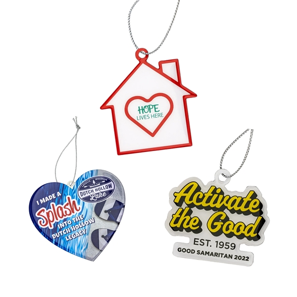 Custom Holiday Ornament Full Color Litho - Custom Holiday Ornament Full Color Litho - Image 7 of 7