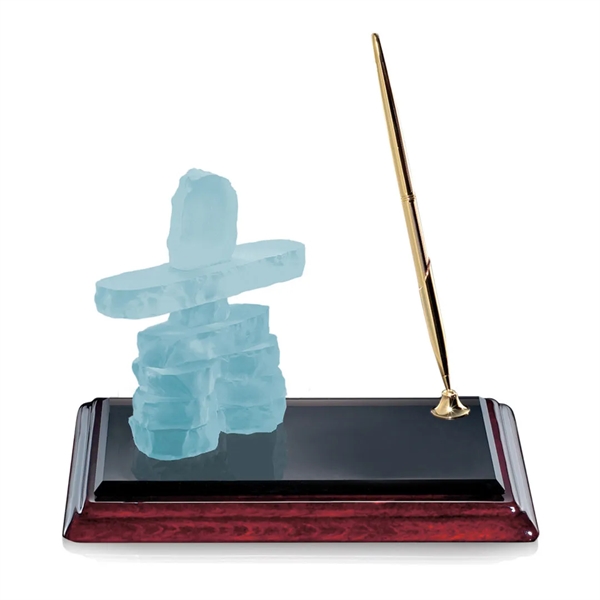 Inukshuk on Albion™ Pen Set - Gold - Inukshuk on Albion™ Pen Set - Gold - Image 1 of 1