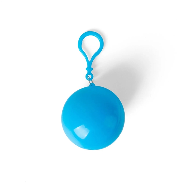 Portable Disposable Raincoat in Keychain Ball - Portable Disposable Raincoat in Keychain Ball - Image 7 of 11