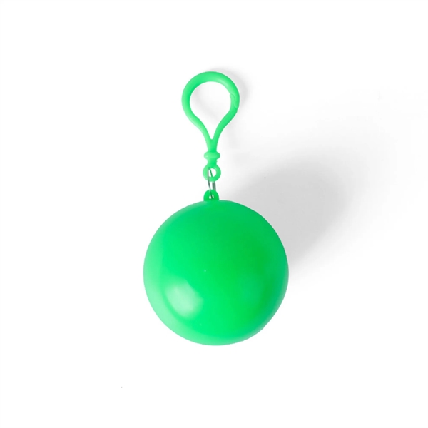 Portable Disposable Raincoat in Keychain Ball - Portable Disposable Raincoat in Keychain Ball - Image 8 of 11