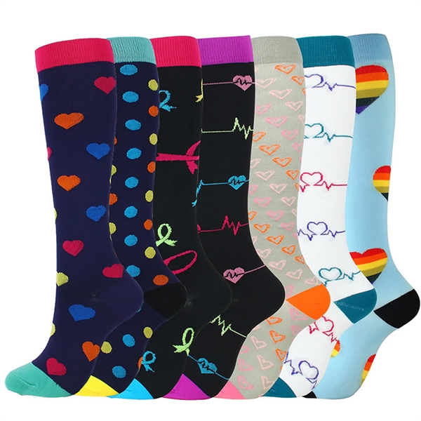 Athletic Compression Socks - Athletic Compression Socks - Image 1 of 9