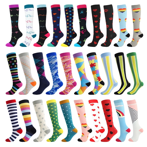 Athletic Compression Socks - Athletic Compression Socks - Image 2 of 9