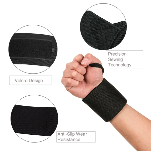 Weightlifting Wrist Wraps - Weightlifting Wrist Wraps - Image 1 of 4