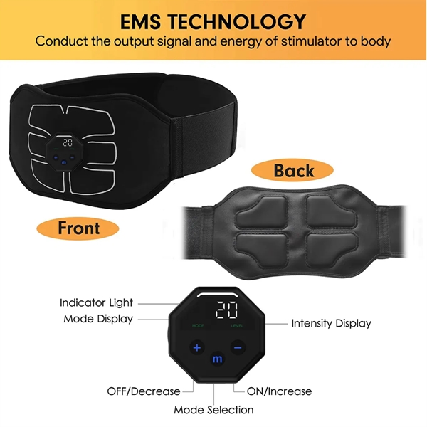 ABS EMS Muscle Stimulator - ABS EMS Muscle Stimulator - Image 1 of 6