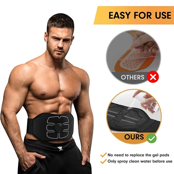 ABS EMS Muscle Stimulator - ABS EMS Muscle Stimulator - Image 3 of 6