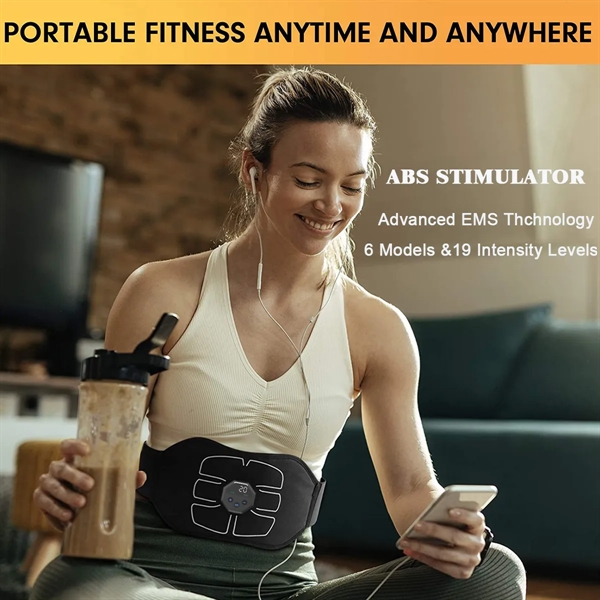 ABS EMS Muscle Stimulator - ABS EMS Muscle Stimulator - Image 6 of 6