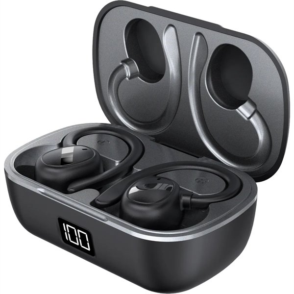 Custom iHome® XT-82 True Wireless Earbuds & Charger Case