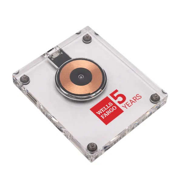 Clear Wireless Charger - Clear Wireless Charger - Image 0 of 4