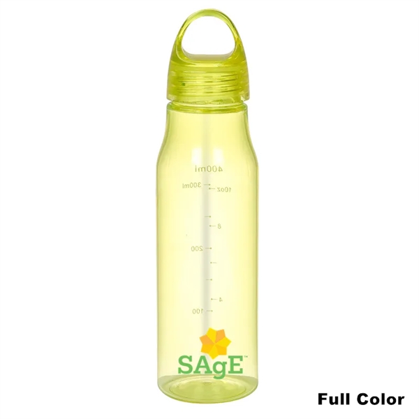 14 oz Kids Sports Plastic Water Bottle With Capacity Scale - 14 oz Kids Sports Plastic Water Bottle With Capacity Scale - Image 3 of 9