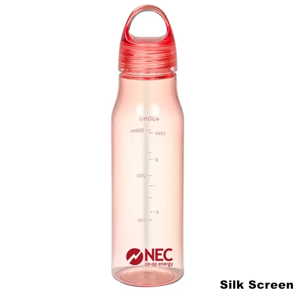 14 oz Kids Sports Plastic Water Bottle With Capacity Scale - 14 oz Kids Sports Plastic Water Bottle With Capacity Scale - Image 4 of 9