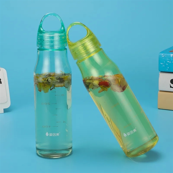 14 oz Kids Sports Plastic Water Bottle With Capacity Scale - 14 oz Kids Sports Plastic Water Bottle With Capacity Scale - Image 8 of 9