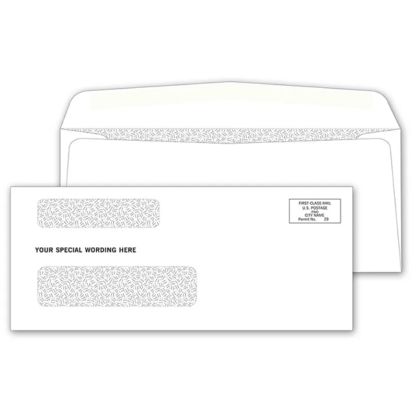 Envelopes - Double Window, Confidential, Gummed Flaps - Envelopes - Double Window, Confidential, Gummed Flaps - Image 0 of 0