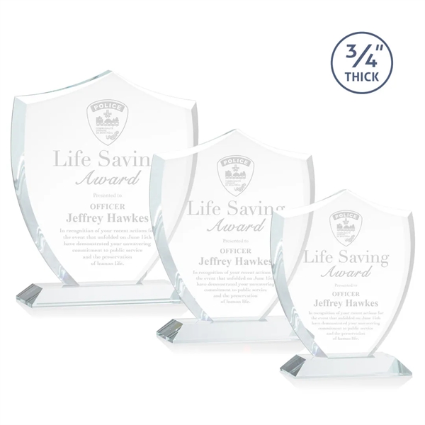 Scudo Shield Award - Clear - Scudo Shield Award - Clear - Image 3 of 9
