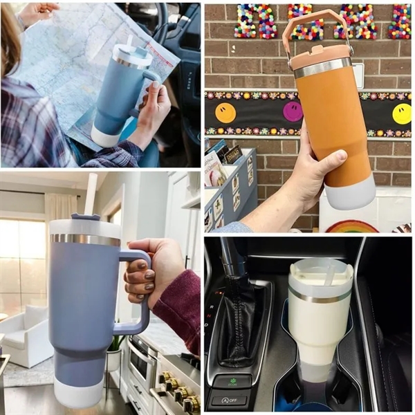 Protective Silicone Boot For Quencher Tumbler 30 40 oz - Protective Silicone Boot For Quencher Tumbler 30 40 oz - Image 4 of 5