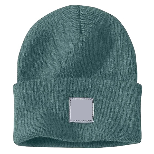 High-Quality Men's Knit Cuffed Beanie - High-Quality Men's Knit Cuffed Beanie - Image 15 of 55