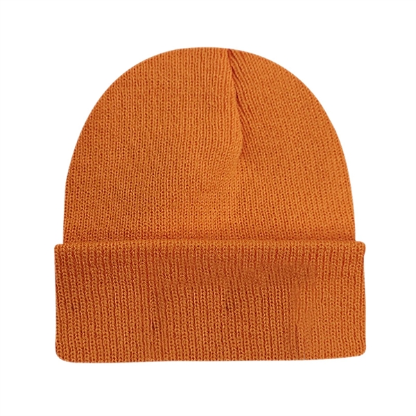 High-Quality Men's Knit Cuffed Beanie - High-Quality Men's Knit Cuffed Beanie - Image 24 of 55