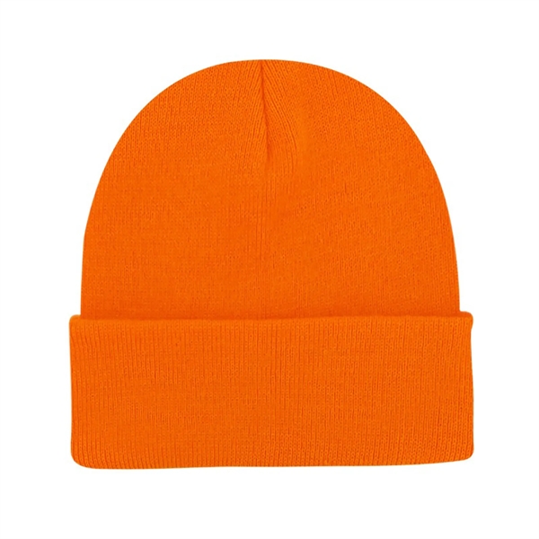 High-Quality Men's Knit Cuffed Beanie - High-Quality Men's Knit Cuffed Beanie - Image 25 of 55