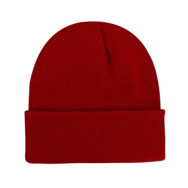 High-Quality Men's Knit Cuffed Beanie - High-Quality Men's Knit Cuffed Beanie - Image 31 of 55