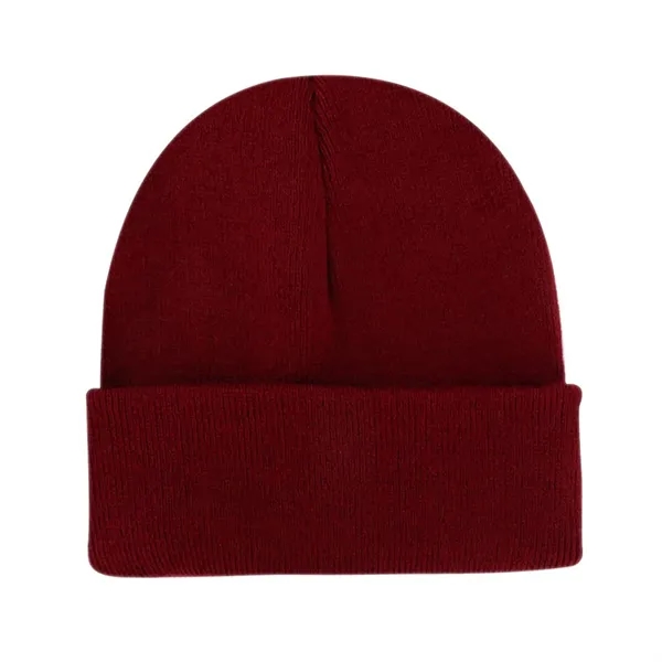 High-Quality Men's Knit Cuffed Beanie - High-Quality Men's Knit Cuffed Beanie - Image 32 of 55